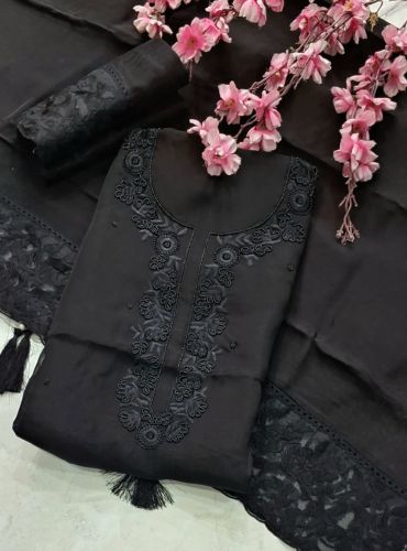 ORGANZA HAND EMBROIDED SUITS