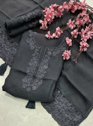 ORGANZA HAND EMBROIDED SUITS