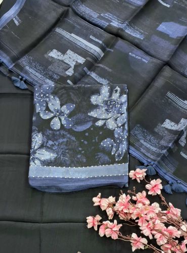 ORGANZA HAND EMBROIDED SUITS