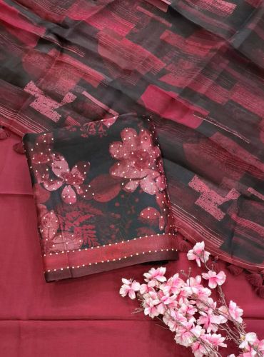 ORGANZA HAND EMBROIDED SUITS
